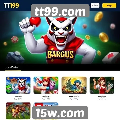 Jogos populares disponíveis no tt99.com