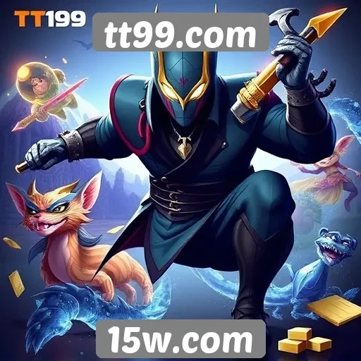 A variedade de jogos disponíveis no tt99.com